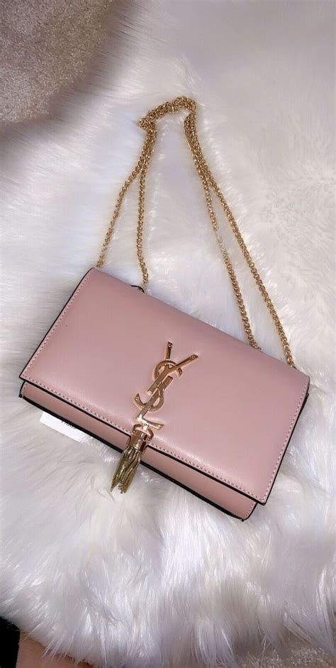 ysl crossbody pink